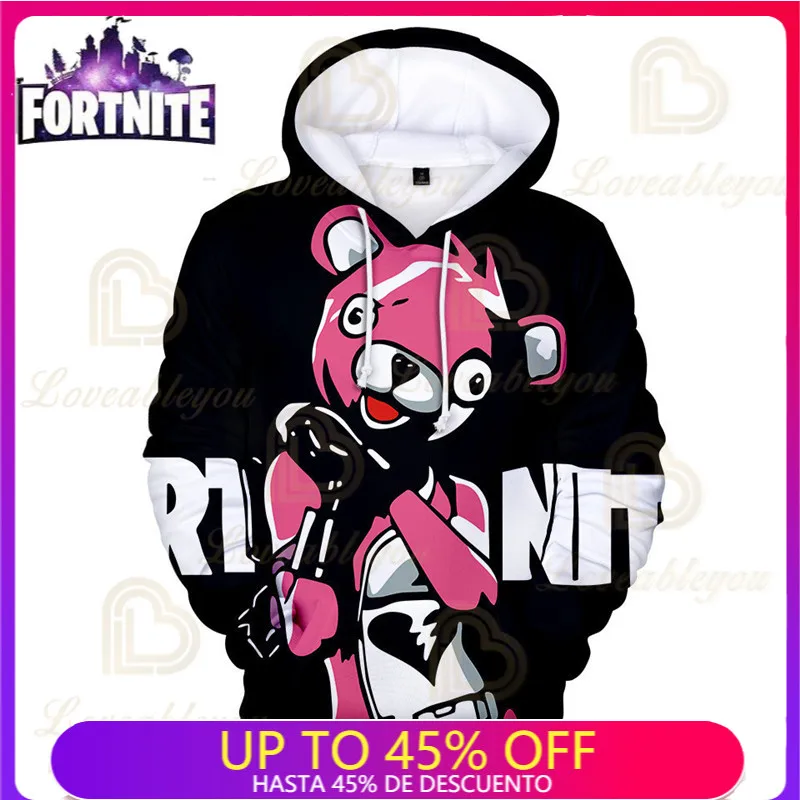 

Fortnite Men and Women Victory Boys Girls Cartoon Jacket Tops Teen Clothes 3 To 14 Years Kids Hoodies Game 3D Printed Sweatshirt