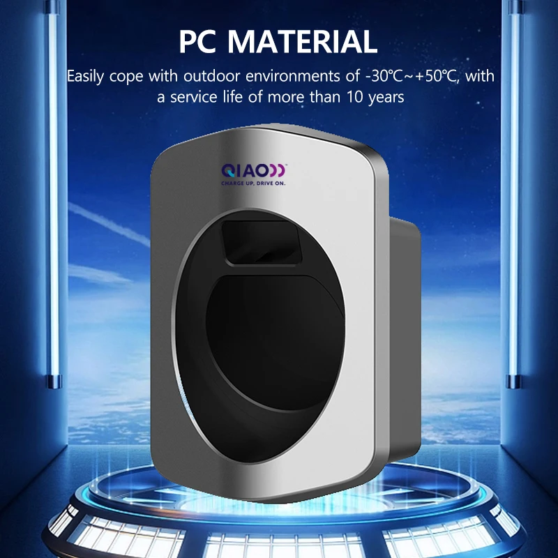 QIAO 2-в-1 Держатель для зарядного устройства электромобилей Настенное крепление