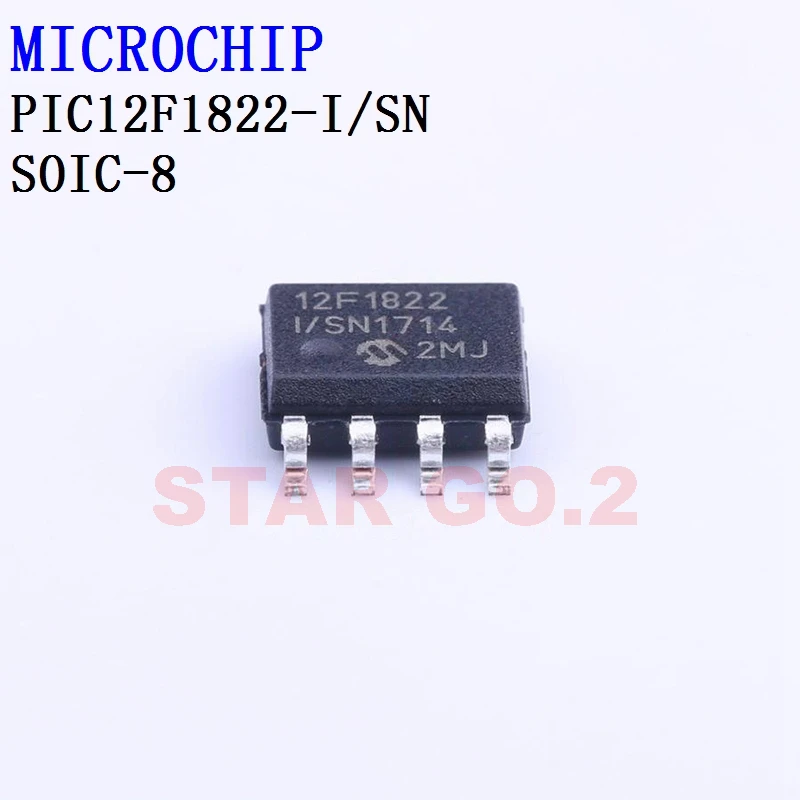 

5PCSx PIC12F1822-I/SN SOIC-8 MICROCHIP Microcontroller
