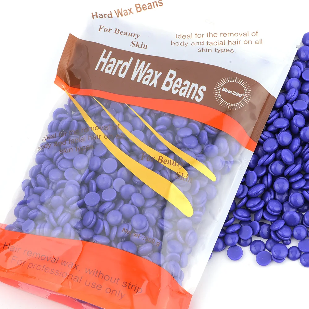 

Blue Zoo 300g Hard Wax Beans Hair Removal Hot Film Depilatory Cream 10 Colors Flawless Hair Remover Waxing Beans