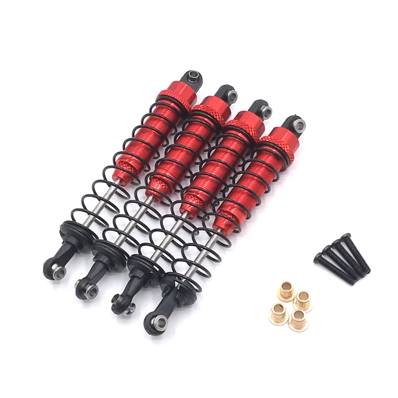 Metal Upgrade External Spring Hydraulic Shock For 1/10 MN-999  RC Car Parts enlarge