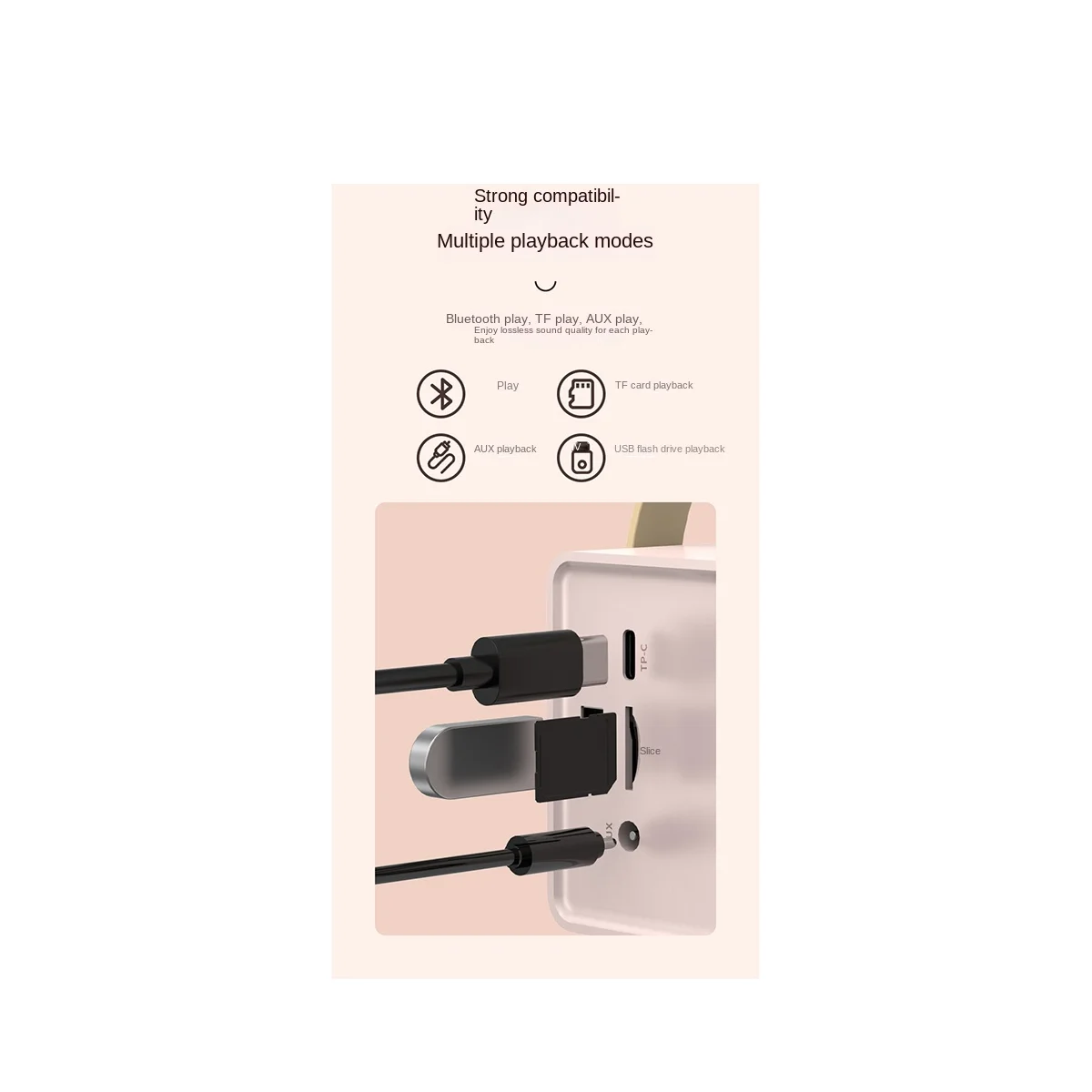 

Bluetooth-колонка, Классический музыкальный плеер в стиле ретро, звуковой стерео портативный мини-музыкальный проигрыватель для путешествий, зеленый цвет