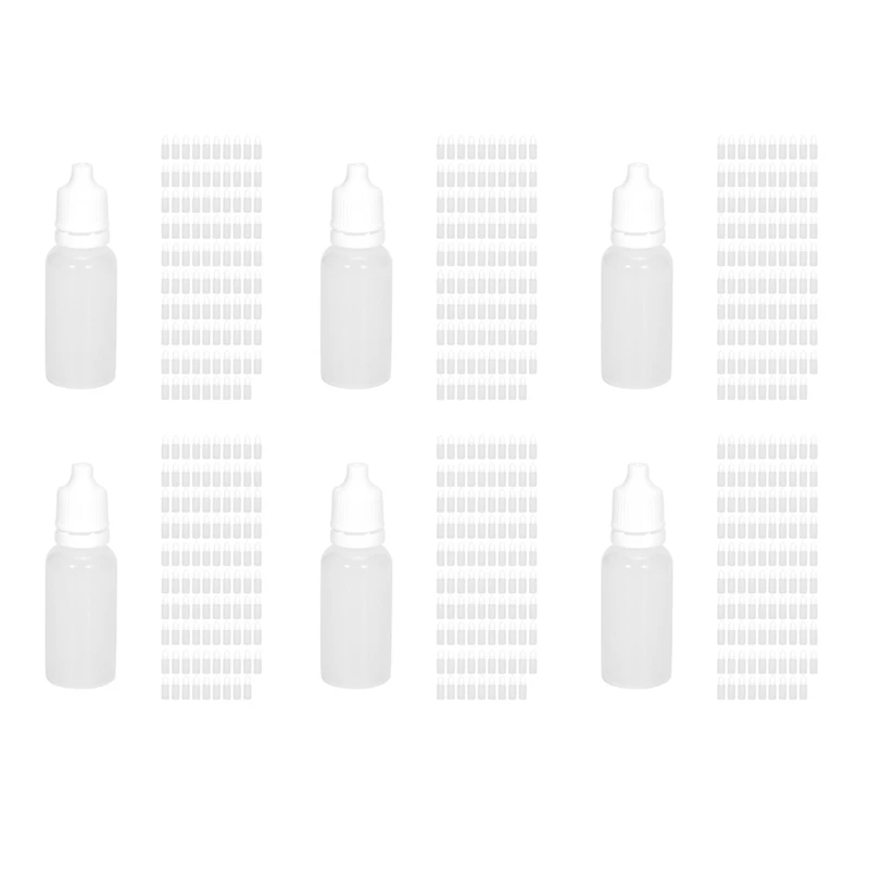 

600 шт., пластиковые флаконы с пипеткой, 15 мл