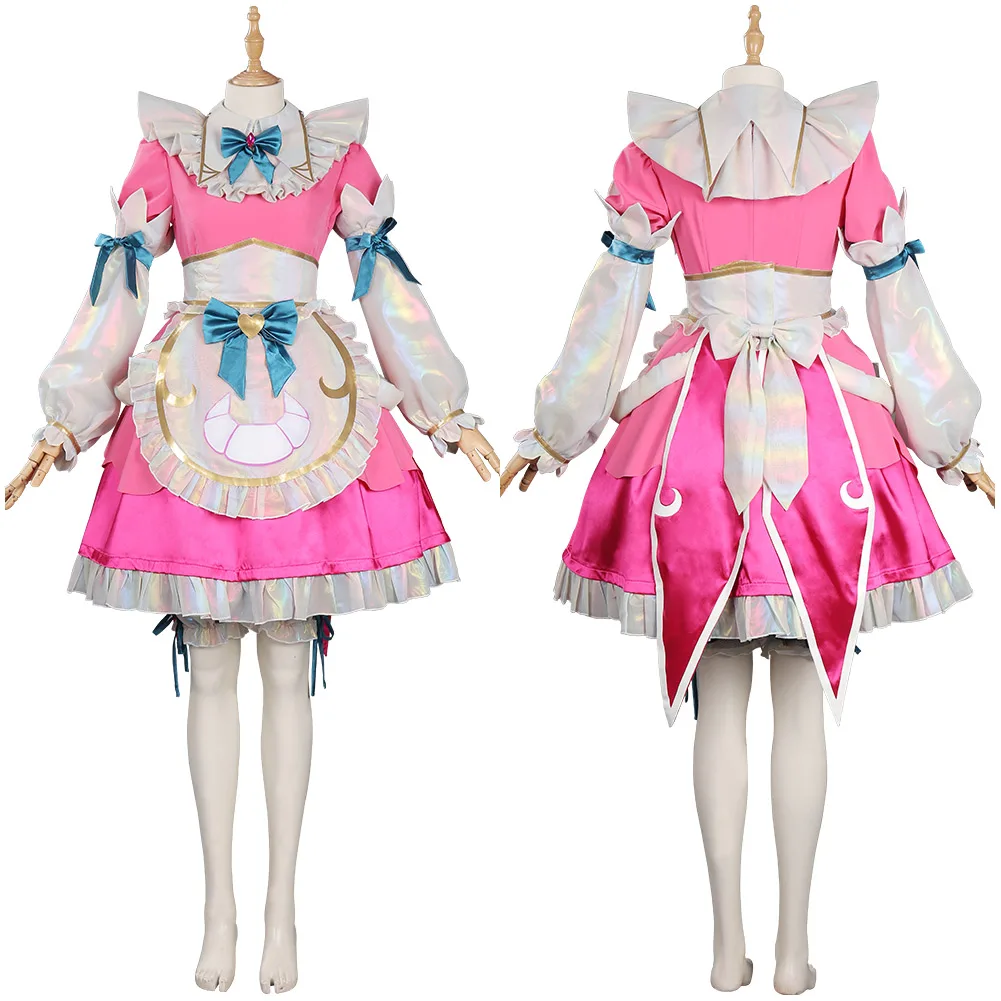 

LoL Soraka Cosplay Costume Outfits Halloween Carnival Suit