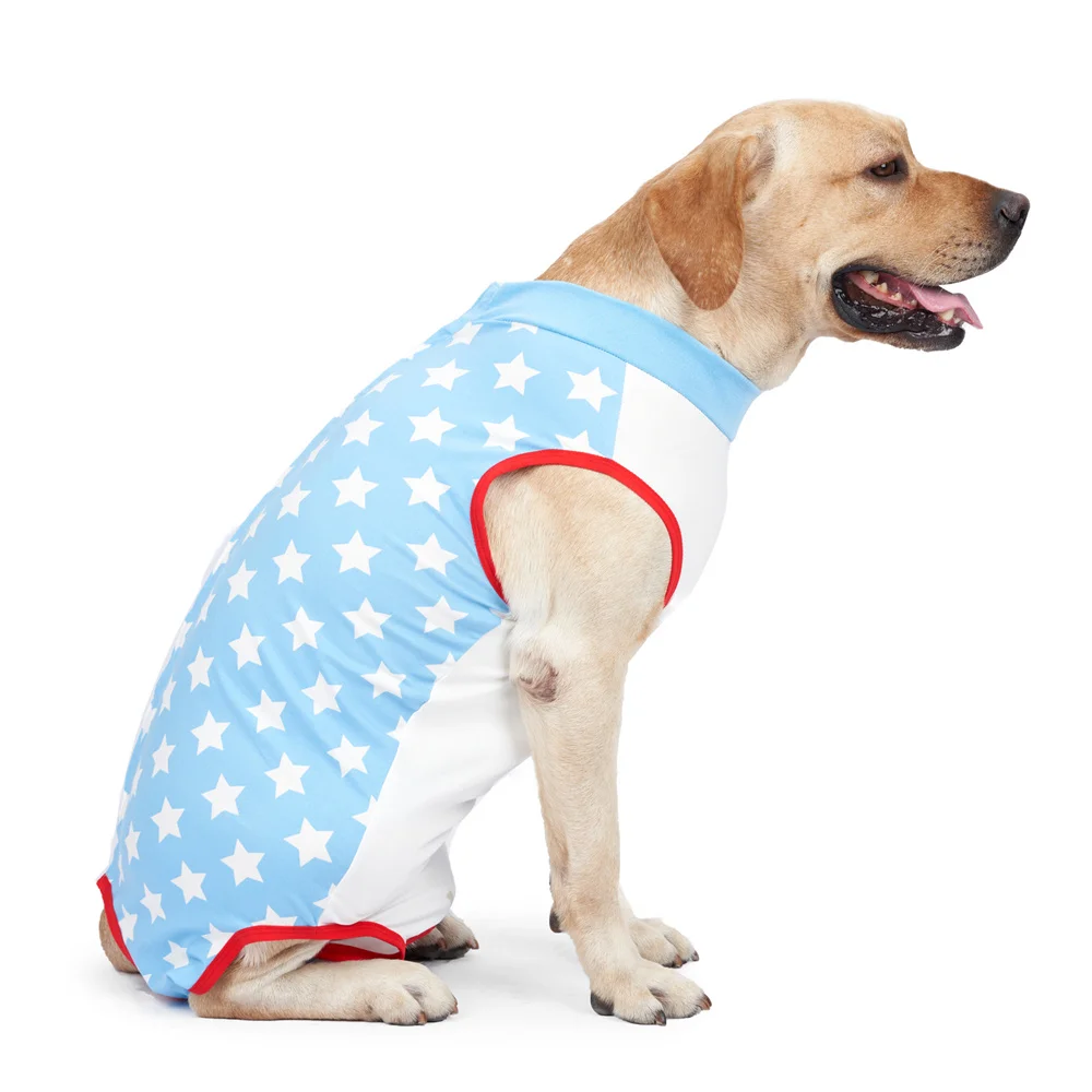 

Dog Recovery Suit Post-Operative Vest Pet After Surgery Abdominal Wound Puppy Surgical Clothes Wear Substitute Dog Costume