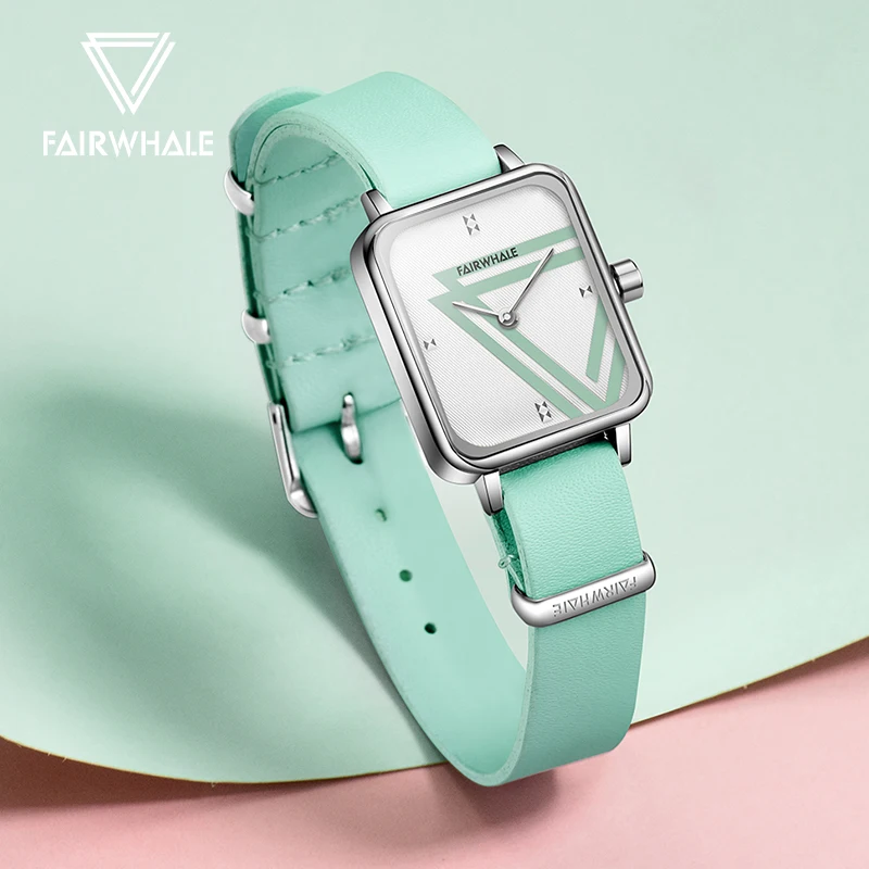 2023 Square Dial Leather Strap Women Watch Gifts Waterproof Women's Luxury Brand Woman Fashion Quartz Wristwatches Casual enlarge