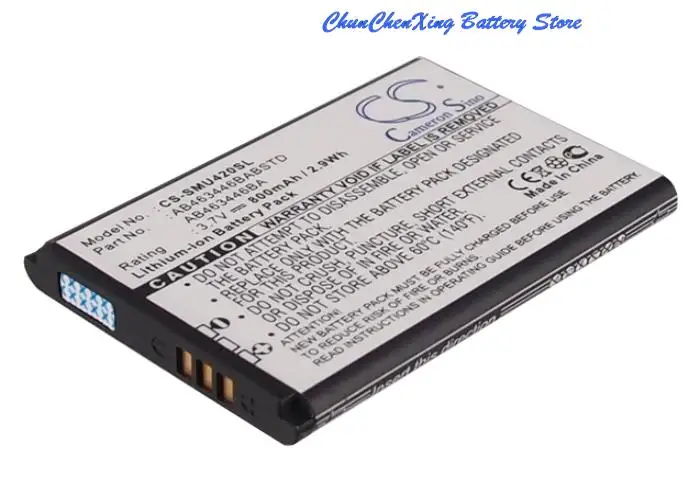 Аккумулятор Cameron Sino 800 мАч AB 463446 БА АБ 553446 BA для Samsung R100 R210 R211 R220 R250 R260 R261 R270 R300 R310 R311