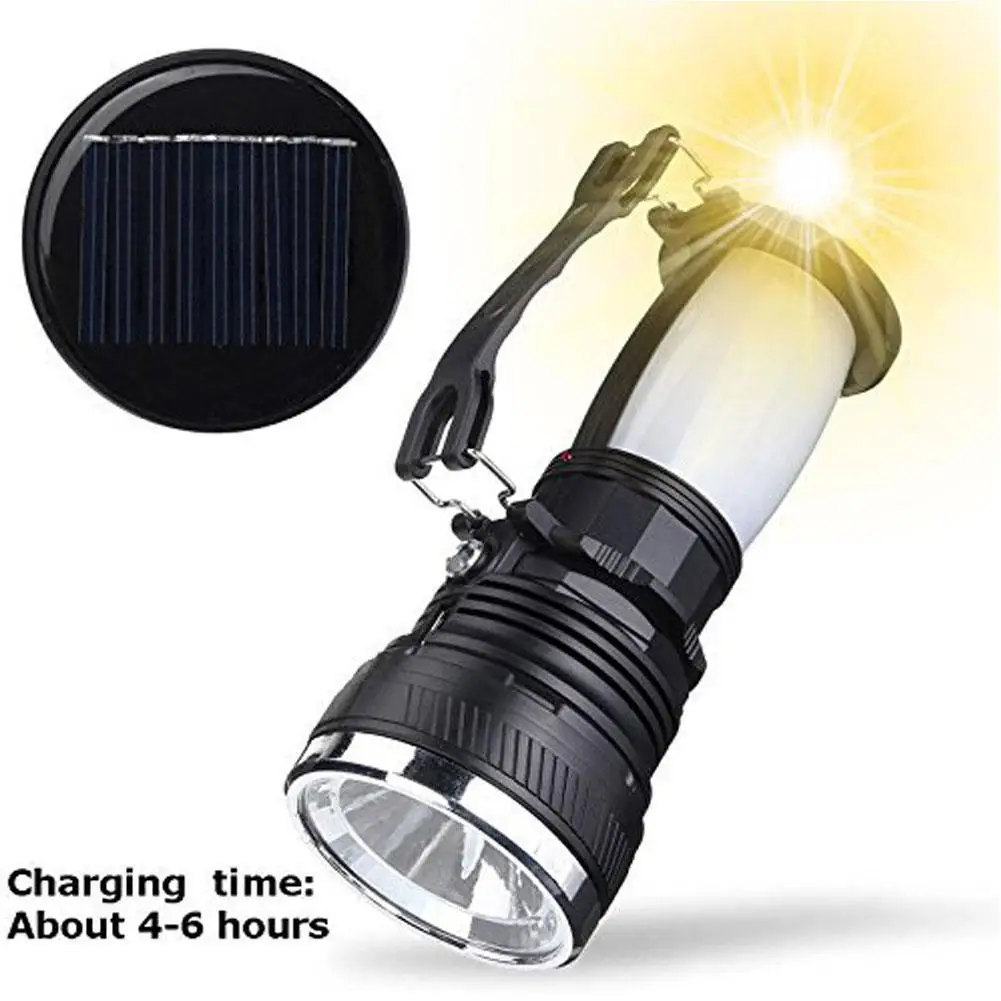 

New Outdoor Solar Camping Lights Tent Lights Multifunctional Camping Flashlights Emergency Lights Camping Lamp Flashlight