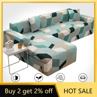 sofa cover elastic sectional couch needs 2 pcs slipcover corner l shape sofa cover for living room funda sofa chaise lounge
