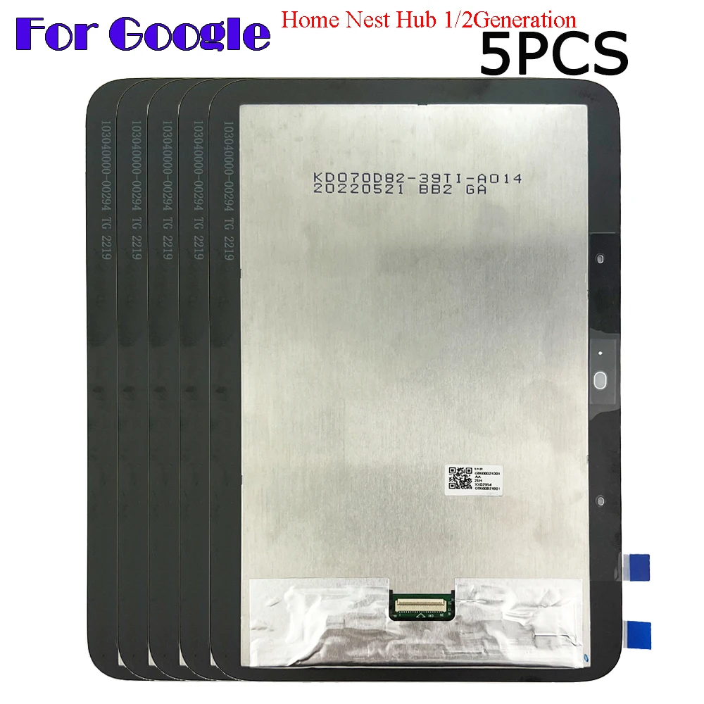 5 шт. для Google Home Nest Hub 1 поколение/2 поколение 7 0 дюйма ЖК-дисплей детали замены