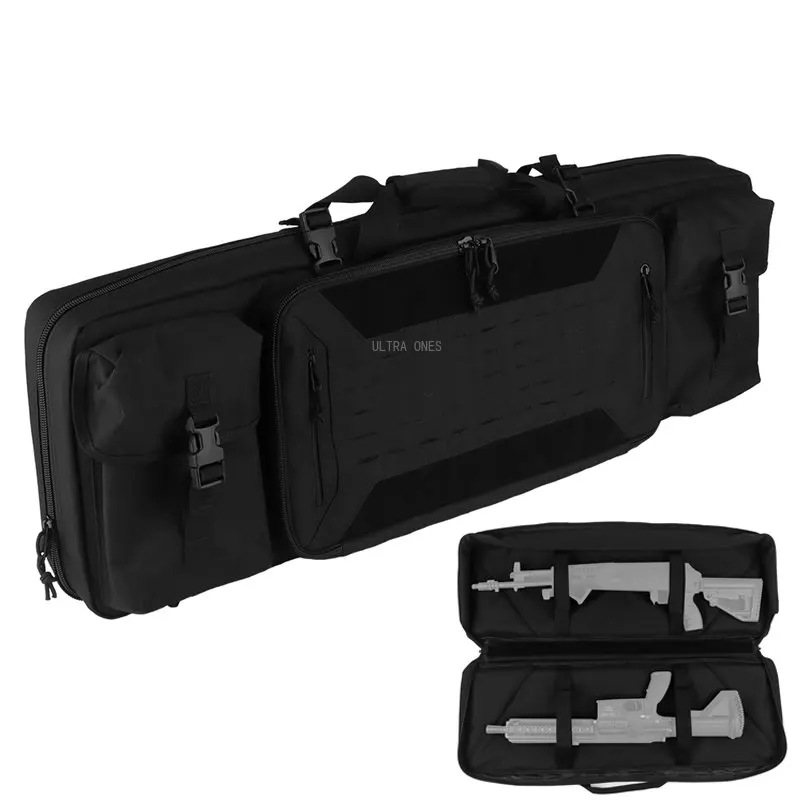 

Tactical Gun Bag Military Double Rifles Bags Outdoor Hunting Shooting Airsoft Combat Large Capacity Adjustable Backpack