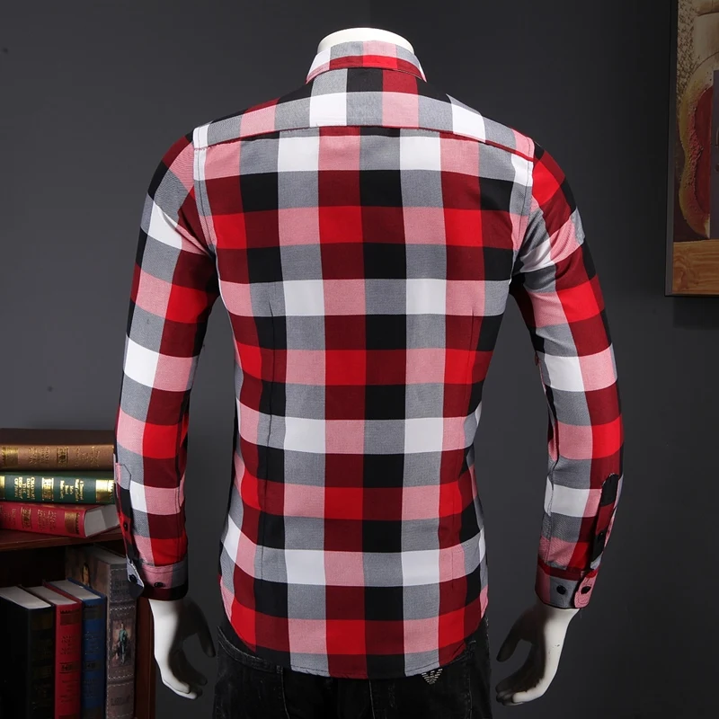 Мужская мода 2022 осенне-весенняя одежда с длинными рукавами большие размеры 5XL 6XL