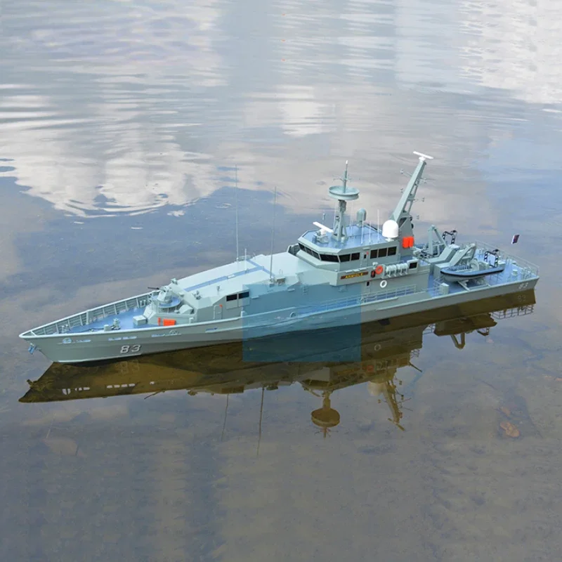

Warship Remote Control Boat Kit Finished 1/50 Armidale Class Patrol Boat Warship Scale Boat Nautical Model