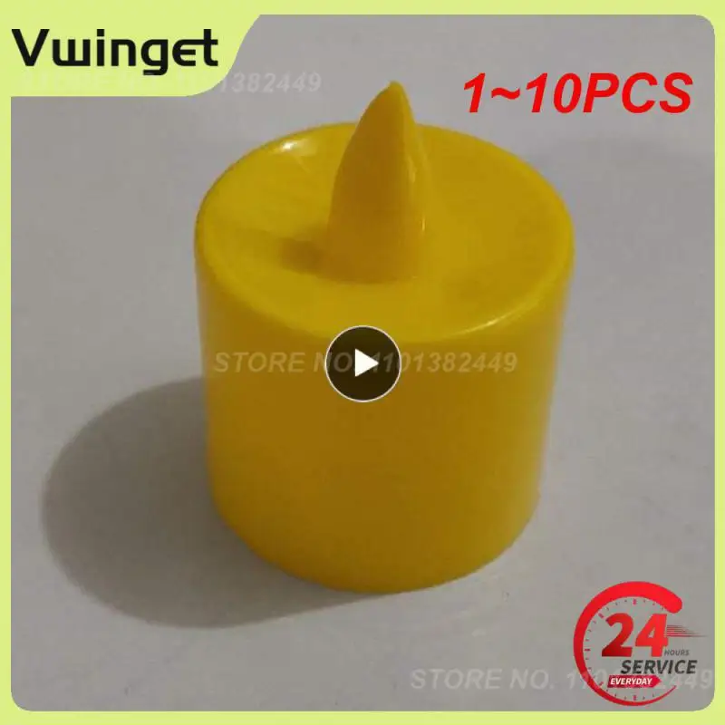 

1~10PCS Flameless LED Candle Multicolor Lamp Romantic Candles Lights For Home Birthday Party Wedding Decorations