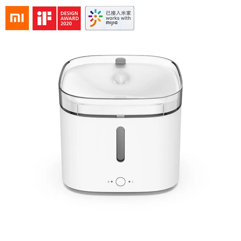 

NEW2022 Xiaomi Mijia Smart Pet Water Dispenser Automatic Pet Mute Fountain Water Drinking Fountain 4-Filter Sterilization For