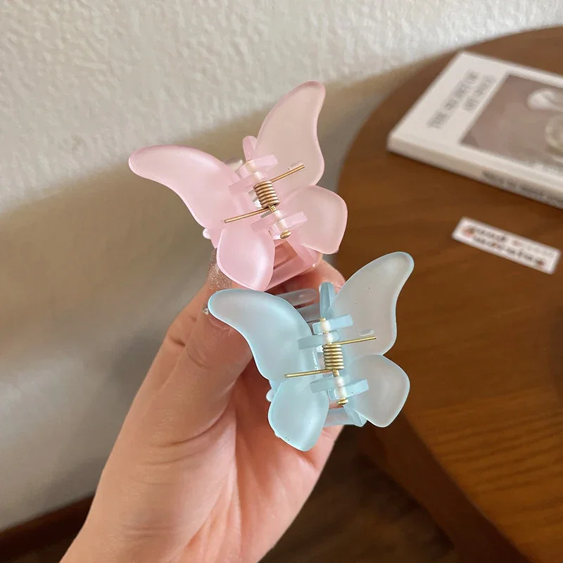 Мини-бабочка для волос заколки заколки-бабочки женщин и девочек в виде краба