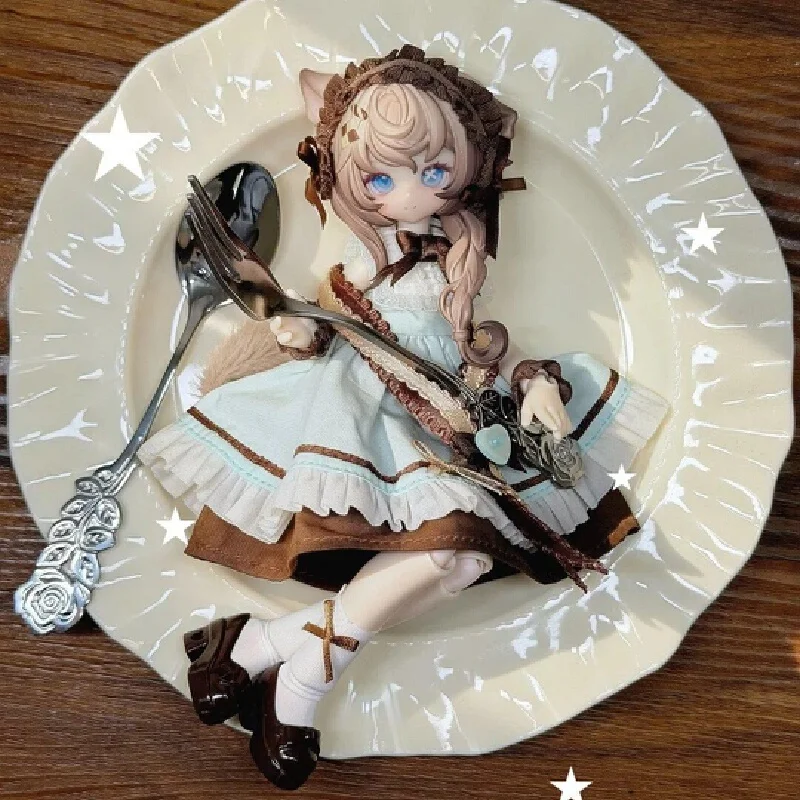 Фото В наличии: Оригинальная коллекционная фигурка Meow Power 8 Points BJD (слепая коробка), модная игрушка, модель-персонаж, настольное украшение, подарок для девочки №5