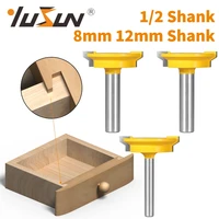yusun drawer lock 2 glue joint router bit woodworking tools milling cutter for wood