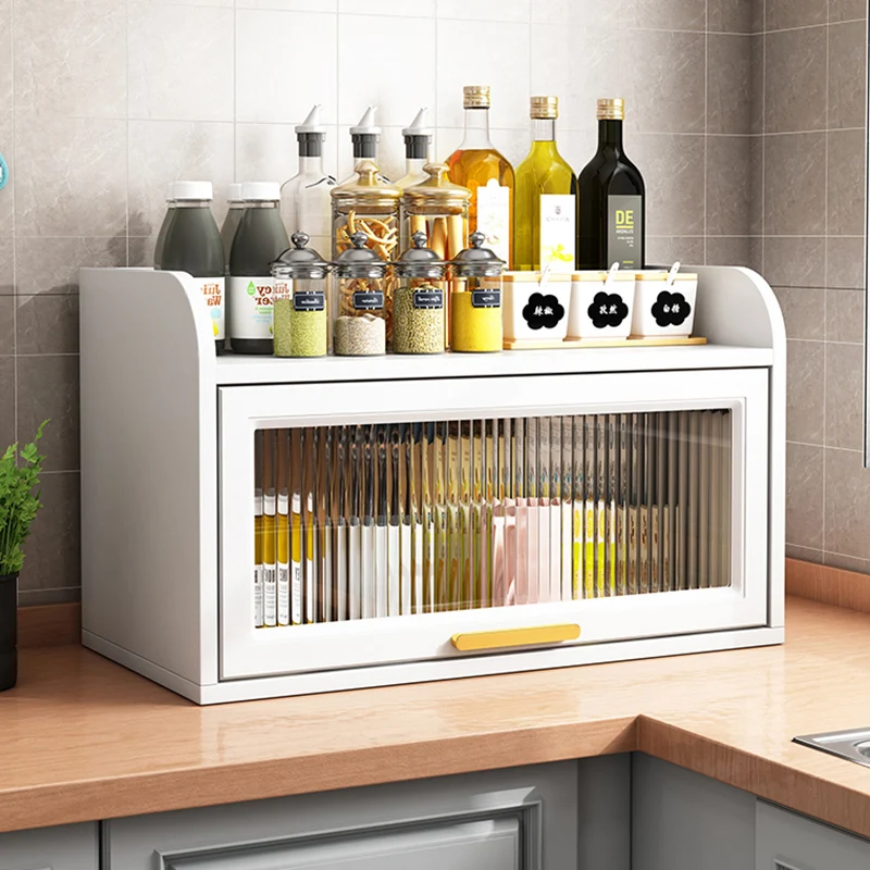 Буфетный шкаф кухонный шкафчик современные полки буфет витрина