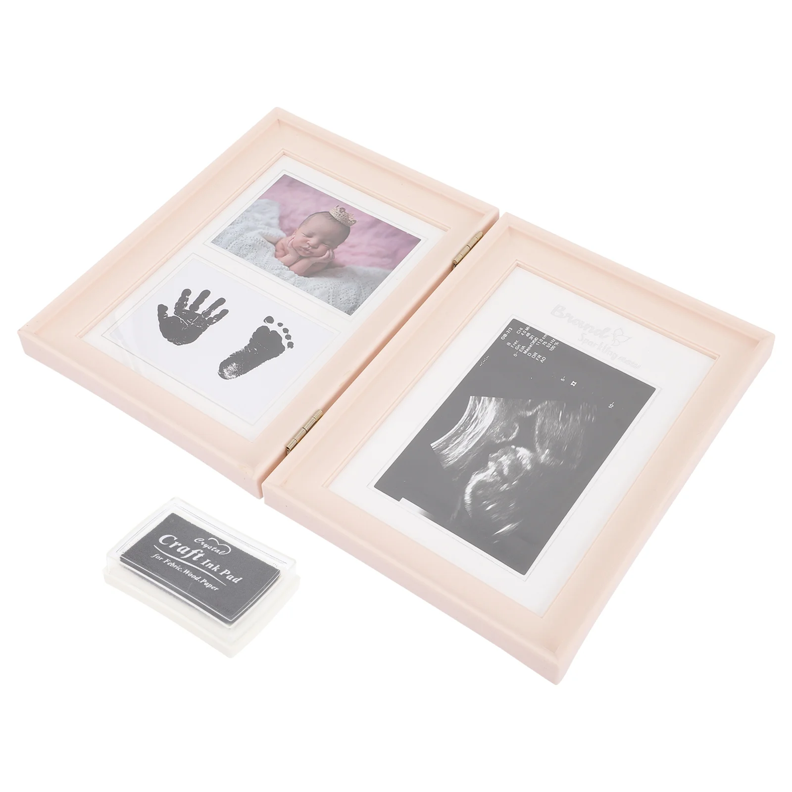 

B Super Photo Frame Baby Book Memory Display Infant Picture Shower Gift Plastic