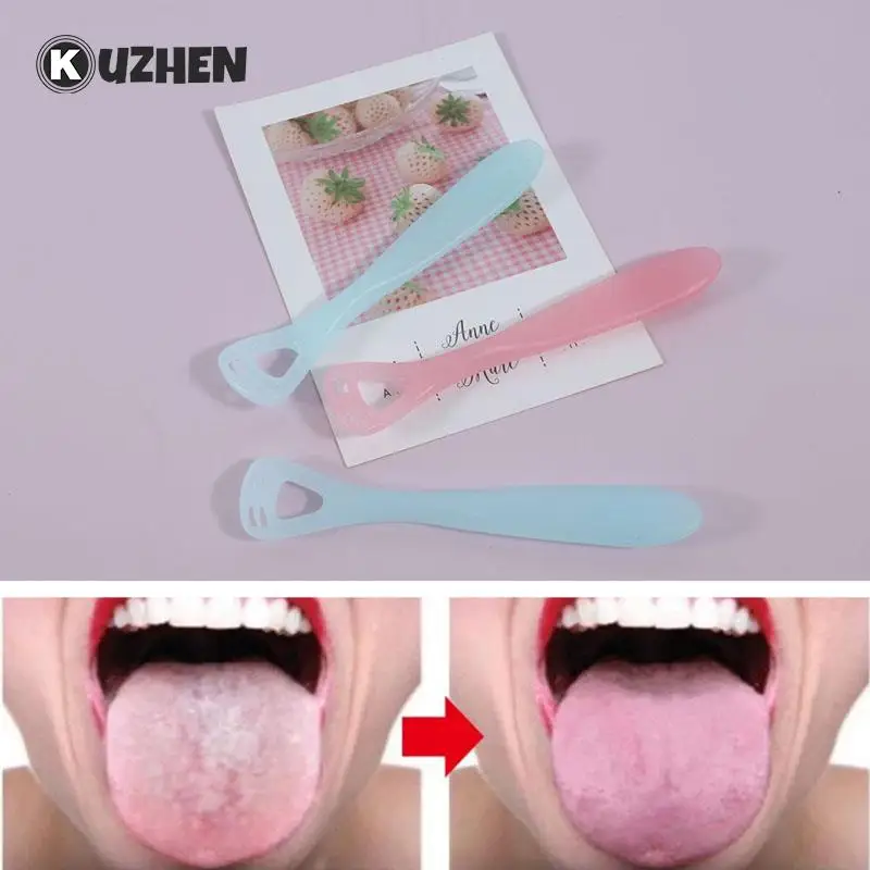 

Soft Silicone Tongue Scraper Baby Child Tongue Surface Brush Oral Cleaning Brushes Deep Clean Maintain Oral Clean Hygiene Care