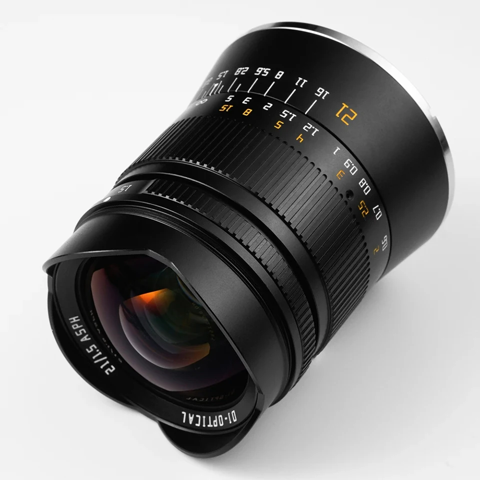 Полнокадровый объектив TTArtisan 21 мм F1.5 MF для камеры Canon R5 R6 Nikon Z50 Z7II Sony A5000 A7S A9 Lumix S1 Sigma