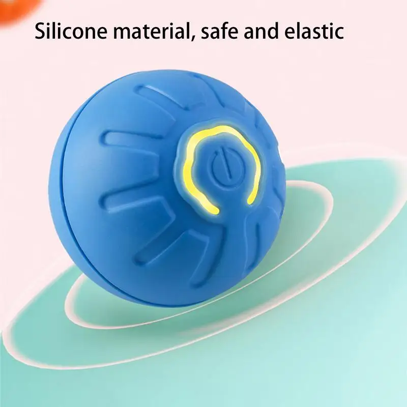 Игрушечный мяч для собак автоматический движущийся прыгающий катящийся USB умный