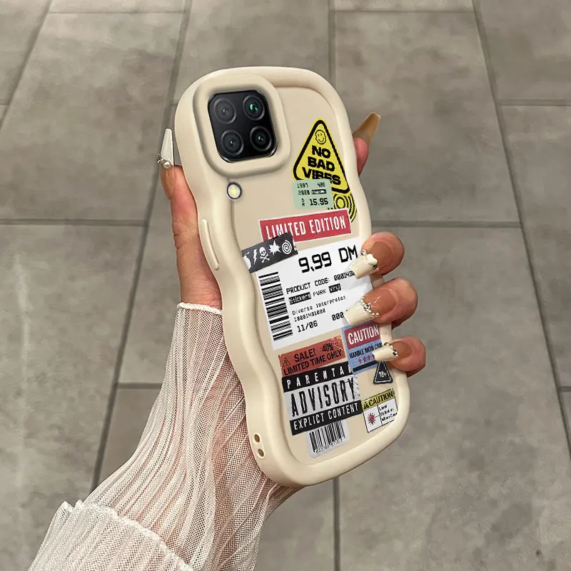Фото Примечание этикетки Protect You для Samsung A12 с гибким чехлом с изысканным идеальным для Samsung A M S F 32 55 25 22 34 20 24 №1