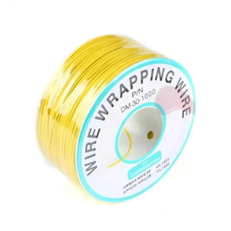 

5 метров UL1423 одножильный посеребренный медный провод 38/36/34/30/28/26/24AWG PTFE