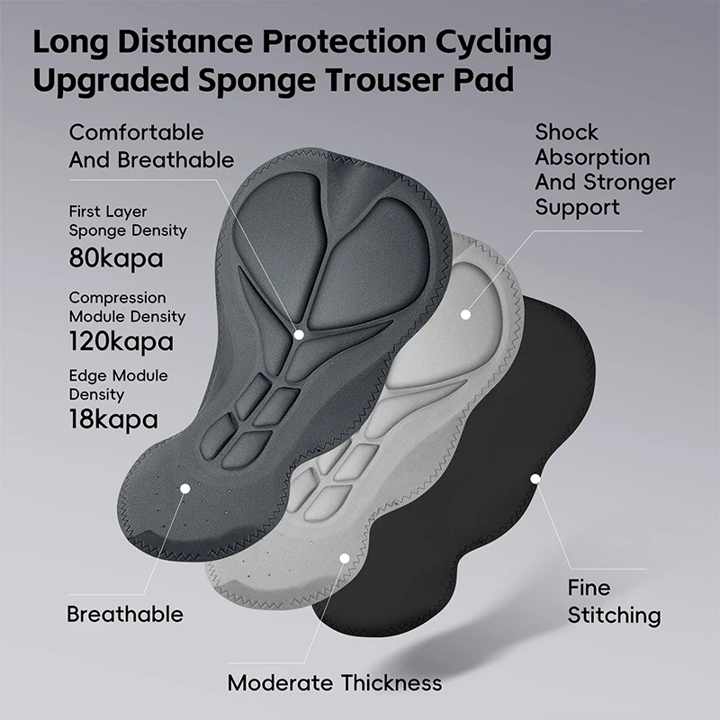 WEST BIKING Мужчины Женщины Велосипедное нижнее белье Шорты с 3D подкладкой Спортивные