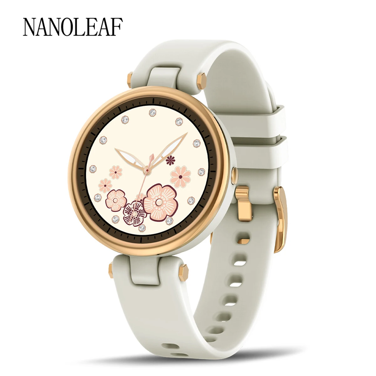 

QR01 Fashion Ladies Sports Fitness Smart Watch With Ladies Cycle Reminder Waterproof Heart Rate Blood Oxygen Monitoring Watch