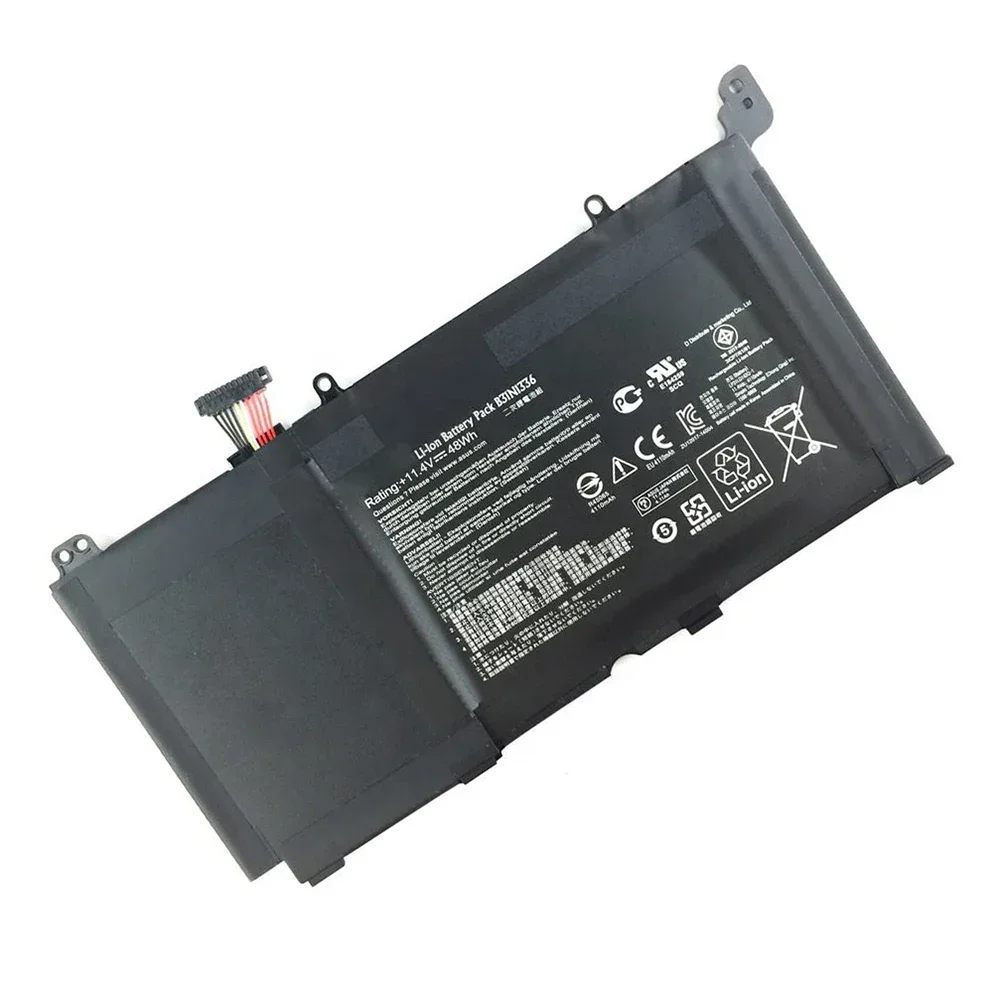 B31N1336 11 4 В 48 Втч оригинальный аккумулятор для ноутбука Asus Vivobook S551 R533L R553LF K551L C31-S551