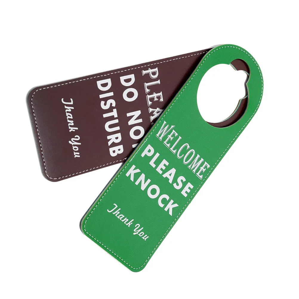 

Door Sign Disturb Not Do Hanger Signs Officeknock Please Hotel Slate House Numbers Tag Handle Bedroom Privacy Welcome Double