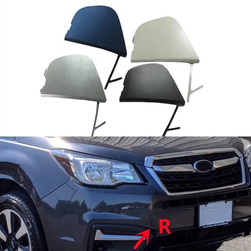 

For Subaru Forester 2016-2018 Front Bumper Tow Hook Cover Eyes Cap