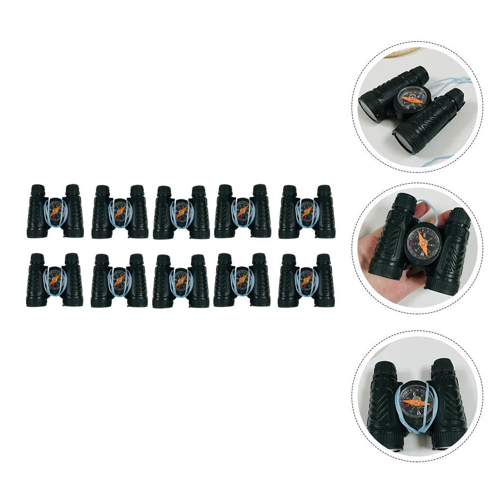 

10 PCS Birthday Present Travel Compass Children Sightseeing Toy Plastic Climbing Preschool Kids