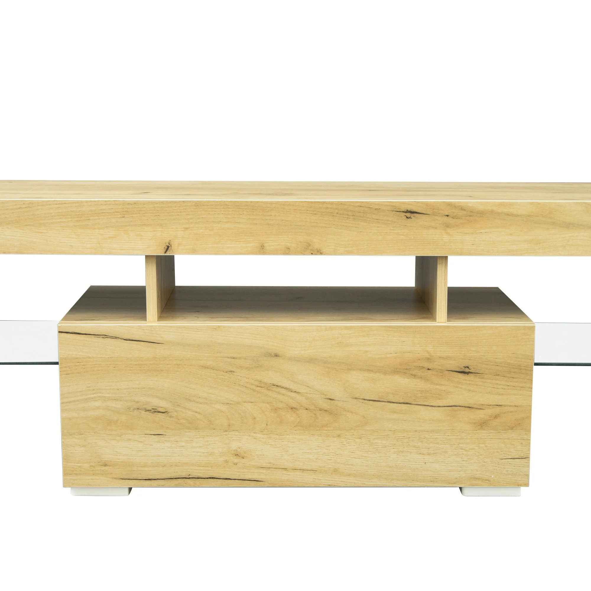 Подставка для телевизора со светодиодными RGB-подсветками ТВ-шкаф с плоским