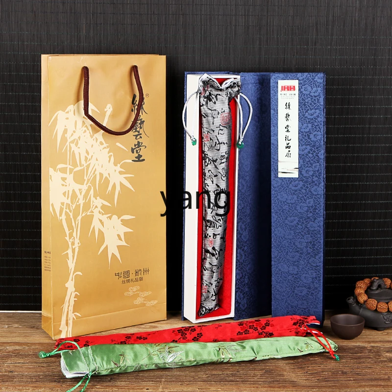 Складной веер ручной работы LXL