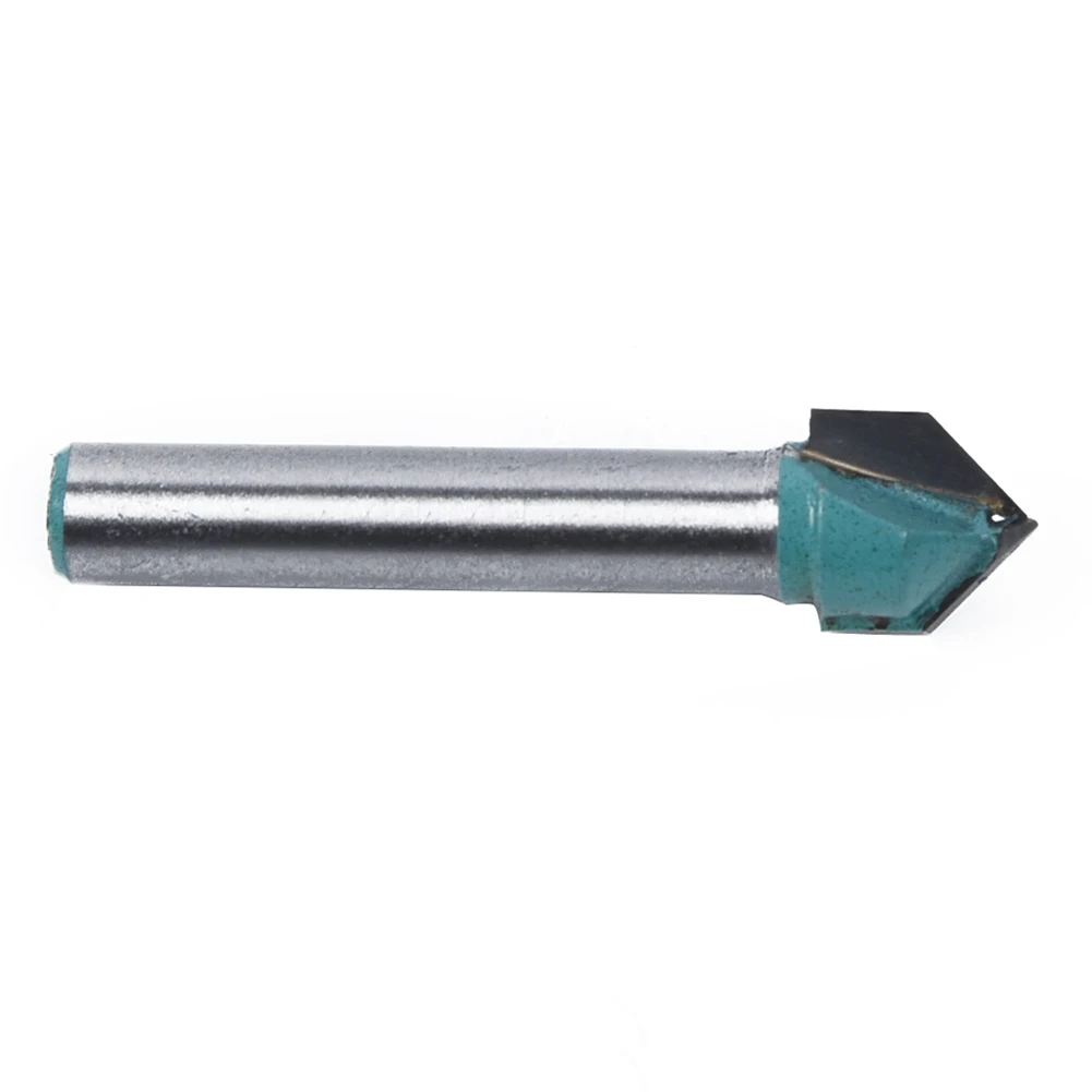 

1Pcs 6mm Shank 90 Degree V-shaped Router Bit Woodworking Engraving Milling Cutter Double-edged Cutting ​Acrylic Wood Tools