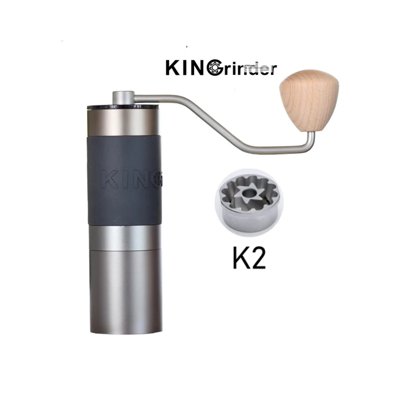 

Ручная кофемолка kinmills, портативная кофемолка из нержавеющей стали 420, 38 мм/48 мм, K0/K1/ k2 /k3