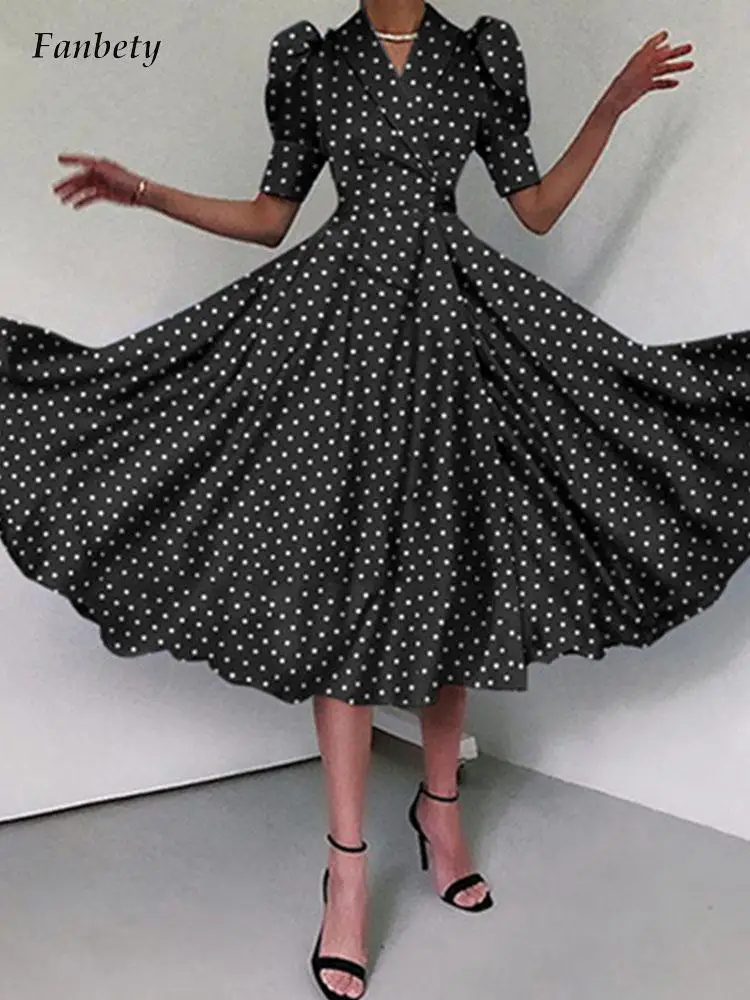 

Женское атласное плиссированное платье макси, элегантное вечернее платье с отложным воротником и пышными рукавами, облегающее платье в гор...