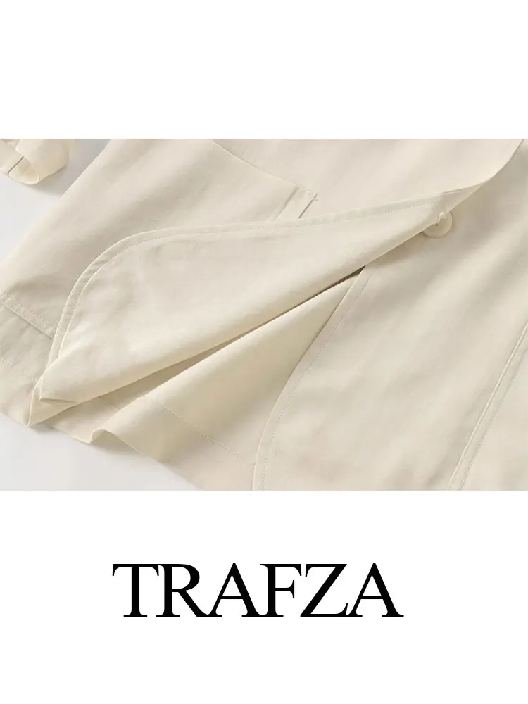 Женский комплект из блейзера и длинных брюк с длинным рукавом