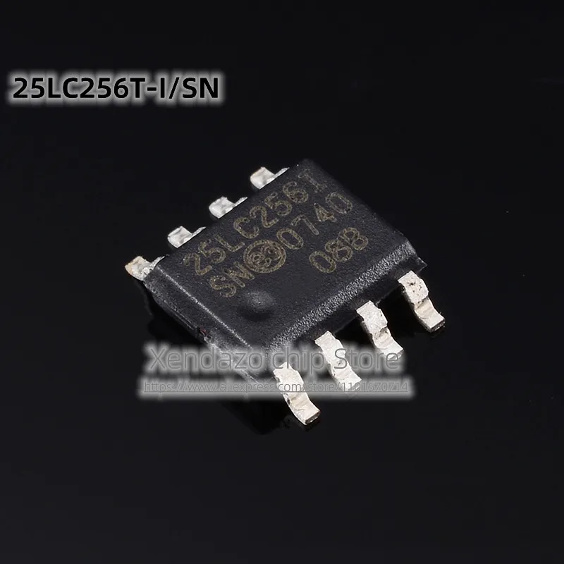 Оригинальный оригинальный чип памяти 25LC256T-I/SN 25LC256-I/SN 25LC256I SOP-8, 5 шт./партия