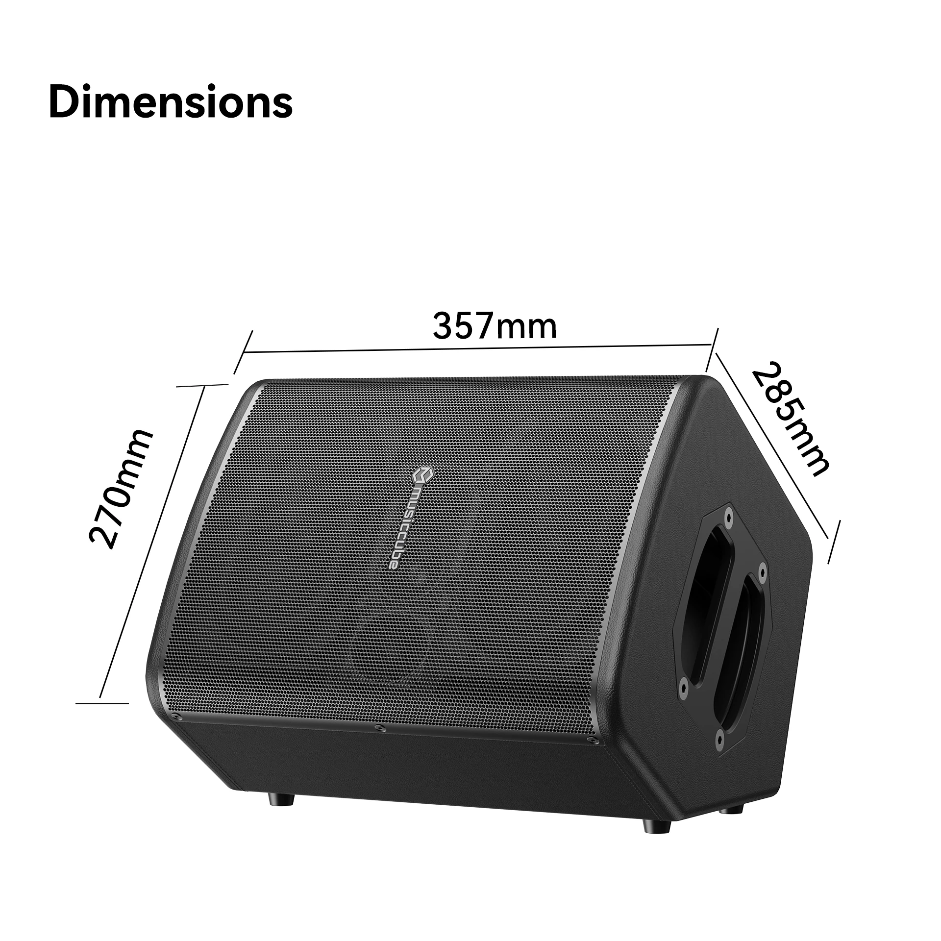 Фото Портативная акустическая система T3Pro Outdoor Performance Speaker 5 с 7-дюймовыми эллиптическими басовыми динамиками, встроенным регулируемым эквалайзером. №5