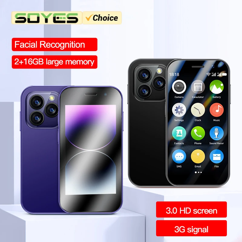 SOYES XS17 Pro смартфон с 5 5-дюймовым дисплеем ОЗУ 2 Гб ПЗУ 16 3 0 мАч Android 1950