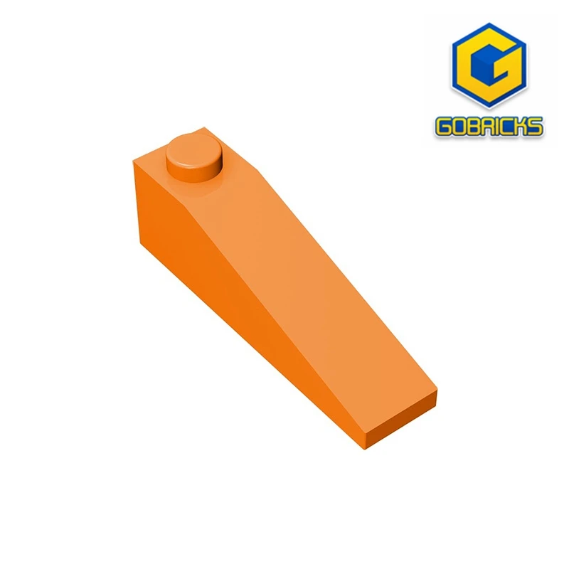

Gobricks GDS-587 Slope 18 4 x 1 compatible with lego 60477 pieces of children's DIY Educational Building Blocks Technical