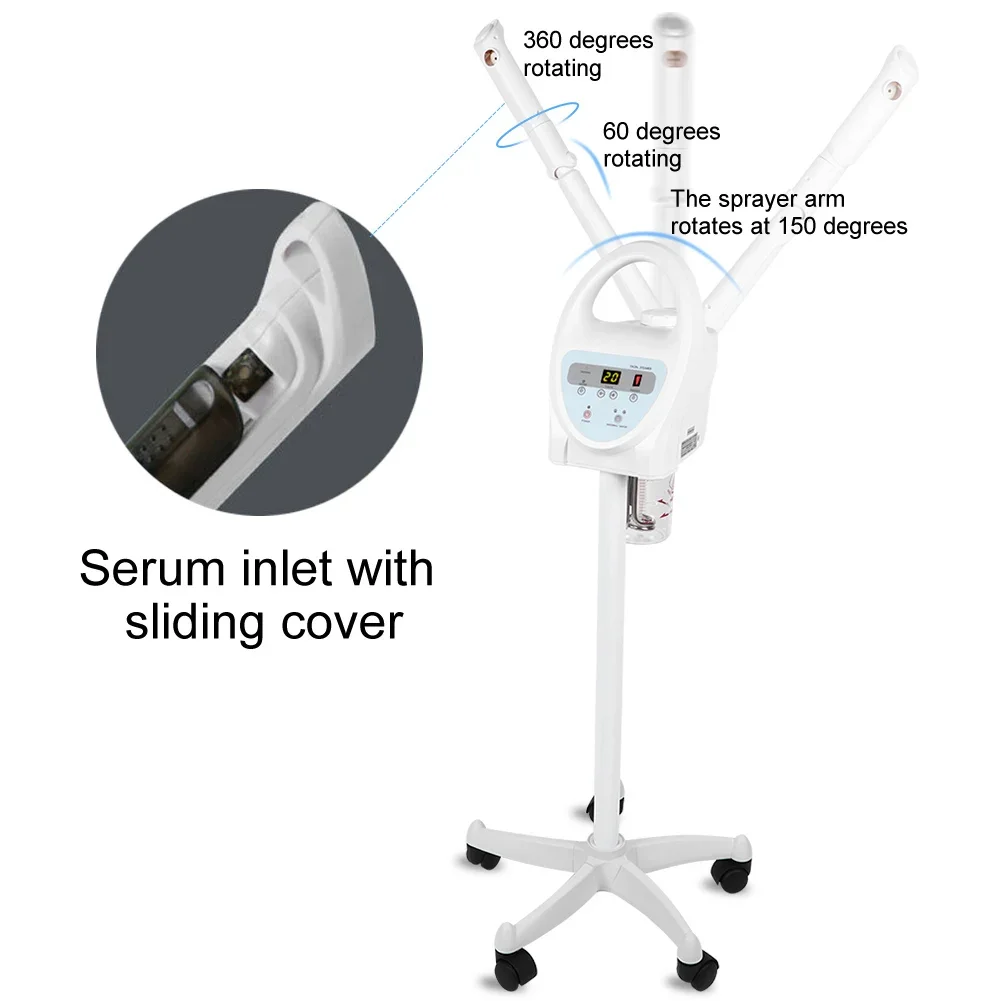 Отпариватель для лица термоионный спрей озоновая стерилизация наноотпариватель