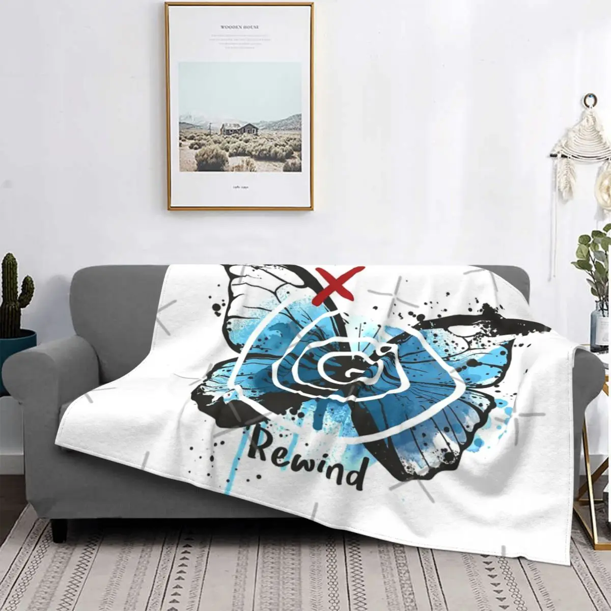 

Rewind Life Is Strange 2 Blanket Bedspread On The Bed Bed Set Bedspreads For Bed Hairy Winter Bed Covers
