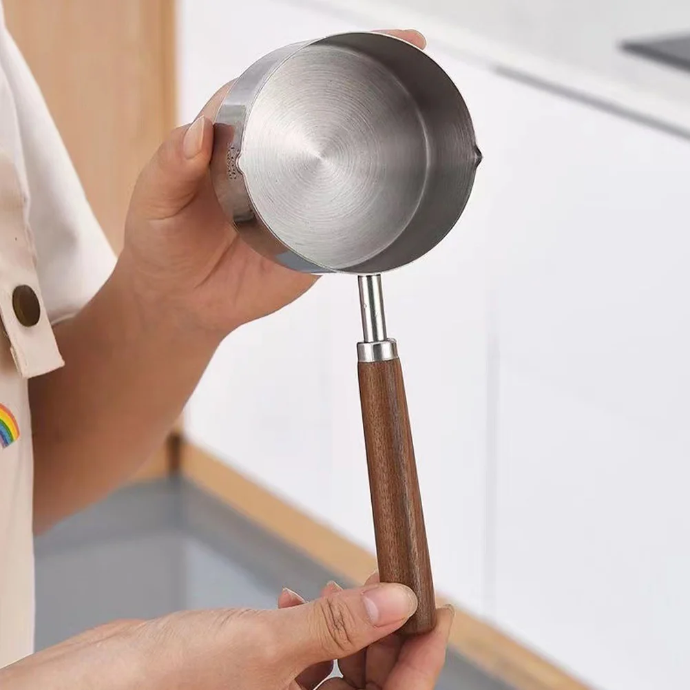 

Japan Mini Ceramic Pots Stainless Steel Cookware Cooking Oil Small Wood Boil Sauce Baby Deepen