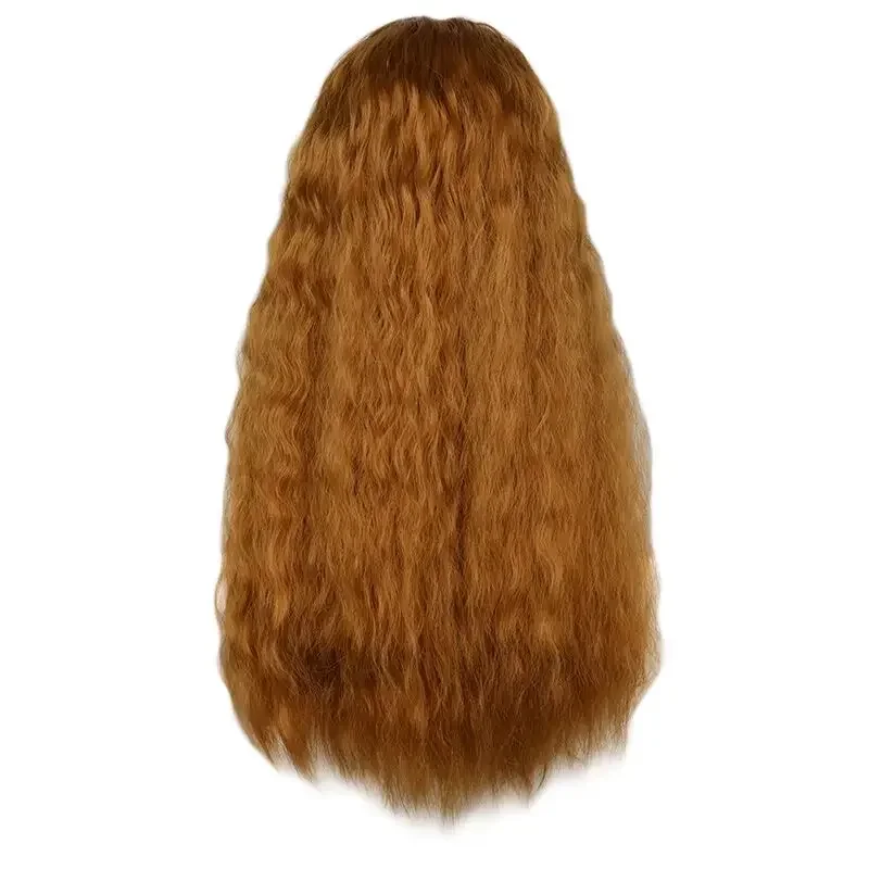 Парик Scarlet Witch Vision Wanda Maximoff длинный коричневый парик для косплея со средним