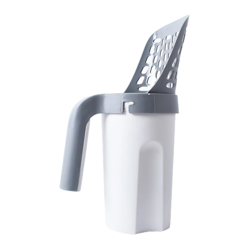 

Встроенная лопатка для наполнителя P82D с мешками, эргономичная Лопата для наполнителя с держателем